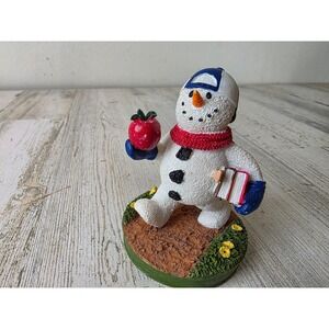 Papel always‎ cool school days 54539 snowman teacher statue figurine Xmas